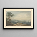 Vista de Windermere, Gran Isla - Joseph Farington — cuadro enmarcado en la pared