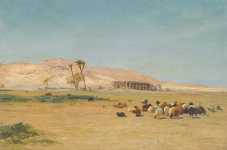 Joseph Farquharson - Egyptian Landscape.webp