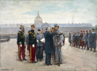 Joseph Flix Bouchor - Remise De Dcorations Sur Lesplanade Des Invalides Par Le Prsident Poincar Le 17 Septembre 1915.webp