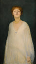 Portrait painting presumed of Yvette Guilbert - Joseph Grani — artwork view