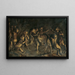 Bacchanale d'enfants - Joseph Hauzinger — cuadro enmarcado en la pared