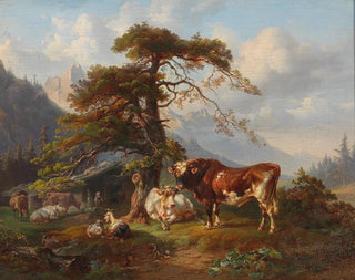 Joseph Heicke - On the Alpine Pasture.webp