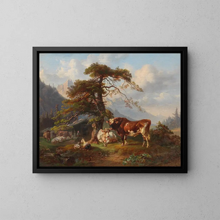 Joseph Heicke - On the Alpine Pasture.webp