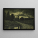 Crepúsculo - Joseph Henry Sharp — cuadro enmarcado en la pared