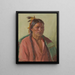 Fils de chasse - Joseph Henry Sharp — cuadro enmarcado en la pared