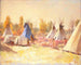 El tipi azul - Joseph Henry Sharp — vista de la obra