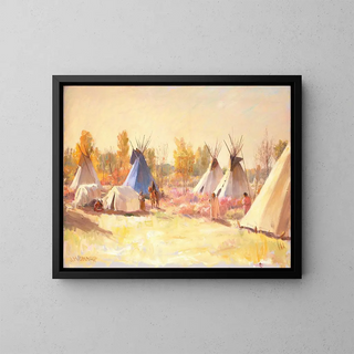 Joseph Henry Sharp - The Blue Tepee.webp