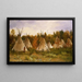 The Summer Camp - Joseph Henry Sharp — framed artwork on a wall
