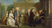 Una conversación familiar - Joseph Highmore — vista de la obra