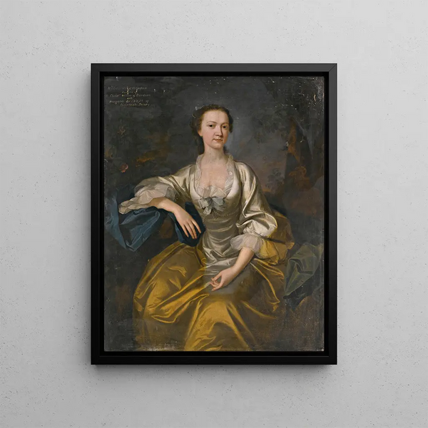 Joseph Highmore - Portrait of Mrs Baldwin.webp