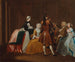 La familia Harlowe en Clarisse de Samuel Richardson - Joseph Highmore — vista de la obra