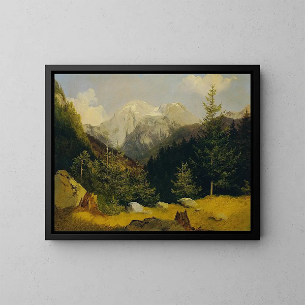 Le Haut Gll - Joseph Holzer — cuadro enmarcado en la pared