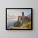 Ruine Weitenegg - Joseph Holzer — cuadro enmarcado en la pared