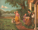 Mother and children reading the Bible - Joseph Hoover — artwork view