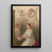 Sainte Cécile - Joseph Hoover — framed artwork on a wall