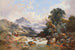Paisaje montañoso galés - Joseph Horlor — vista de la obra