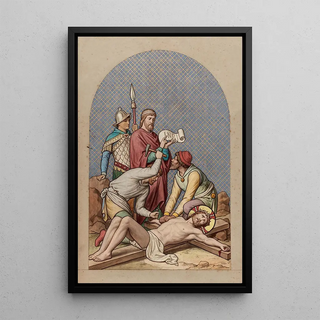 Joseph Hussenot - XI Jsus est attach sur la croix.webp
