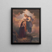 Los fieles coronados - Joseph John — cuadro enmarcado en la pared