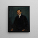 Retrato de Charles F. W. Nichols - Joseph Kleitsch — cuadro enmarcado en la pared