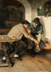 Les joueurs de cartes - Joseph Knilling — artwork view