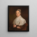 Lucrèce Coffin Mott - Joseph Kyle — cuadro enmarcado en la pared