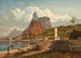 Rio de Janeiro Mont Corcovado et baie de Botafogo - Joseph Lee — artwork view