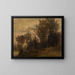 Landscape Painting - Joseph Lies — framed artwork on a wall