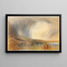 Flüelen desde el lago de Lucerna - Joseph Mallord William Turner — cuadro enmarcado en la pared
