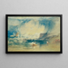 Lyme Regis, Dorsetshire, Inglaterra - Joseph Mallord William Turner — cuadro enmarcado en la pared