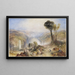 Oberwesel - Joseph Mallord William Turner — framed artwork on a wall