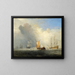 Ferry-boat de Rotterdam - Joseph Mallord William Turner — cuadro enmarcado en la pared