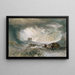 la tormenta de nieve, Mont Cenis - Joseph Mallord William Turner — cuadro enmarcado en la pared