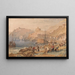 St Mawes, Cornwall - Joseph Mallord William Turner — framed artwork on a wall