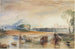 Sunset and Moonrise - Joseph Mallord William Turner — artwork view