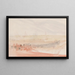 El cuaderno de bocetos del Canal 47 - Joseph Mallord William Turner — cuadro enmarcado en la pared