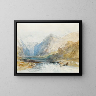 Joseph Mallord William Turner - The Domleschg Valley Looking North To The Gorge At Rothenbrnnen.webp