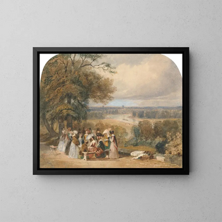 Joseph Murray Ince - A Picnic on Richmond Hill.webp