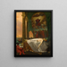Titian reclining in good condition at the Barbarigo Palace - Joseph Nicolas Robert-Fleury — framed artwork on a wall