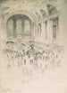 Hall de la estación Grand Central - Joseph Pennell — vista de la obra