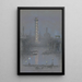 Tour de tiro con luces nocturnas desde el Malecón - Joseph Pennell — cuadro enmarcado en la pared