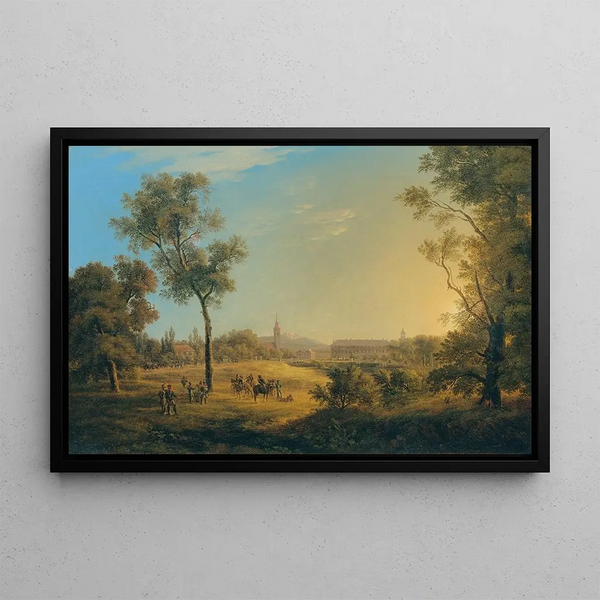 Joseph Rebell - Ansicht von Kaiserebersdorf.webp