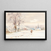 Invierno - Joseph Rubens Powell — cuadro enmarcado en la pared