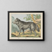 Loup - Joseph Scholz — cuadro enmarcado en la pared