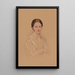 Fanny Hymans Cluysenaar - Joseph Schubert — cuadro enmarcado en la pared