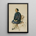 Chinoise - Joseph Selleny — cuadro enmarcado en la pared