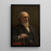 Autorretrato - Joseph Stallaert — cuadro enmarcado en la pared