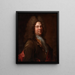 Self-portrait Painting - Joseph Vivien — framed artwork on a wall