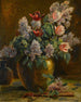 Una naturaleza muerta floral - Joseph W. Gies — vista de la obra