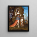Diane - Joseph Werner — cuadro enmarcado en la pared