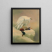 Gyrfalcon - Joseph Wolf — cuadro enmarcado en la pared